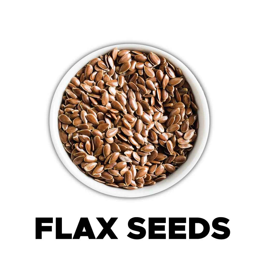 image of flax seeds