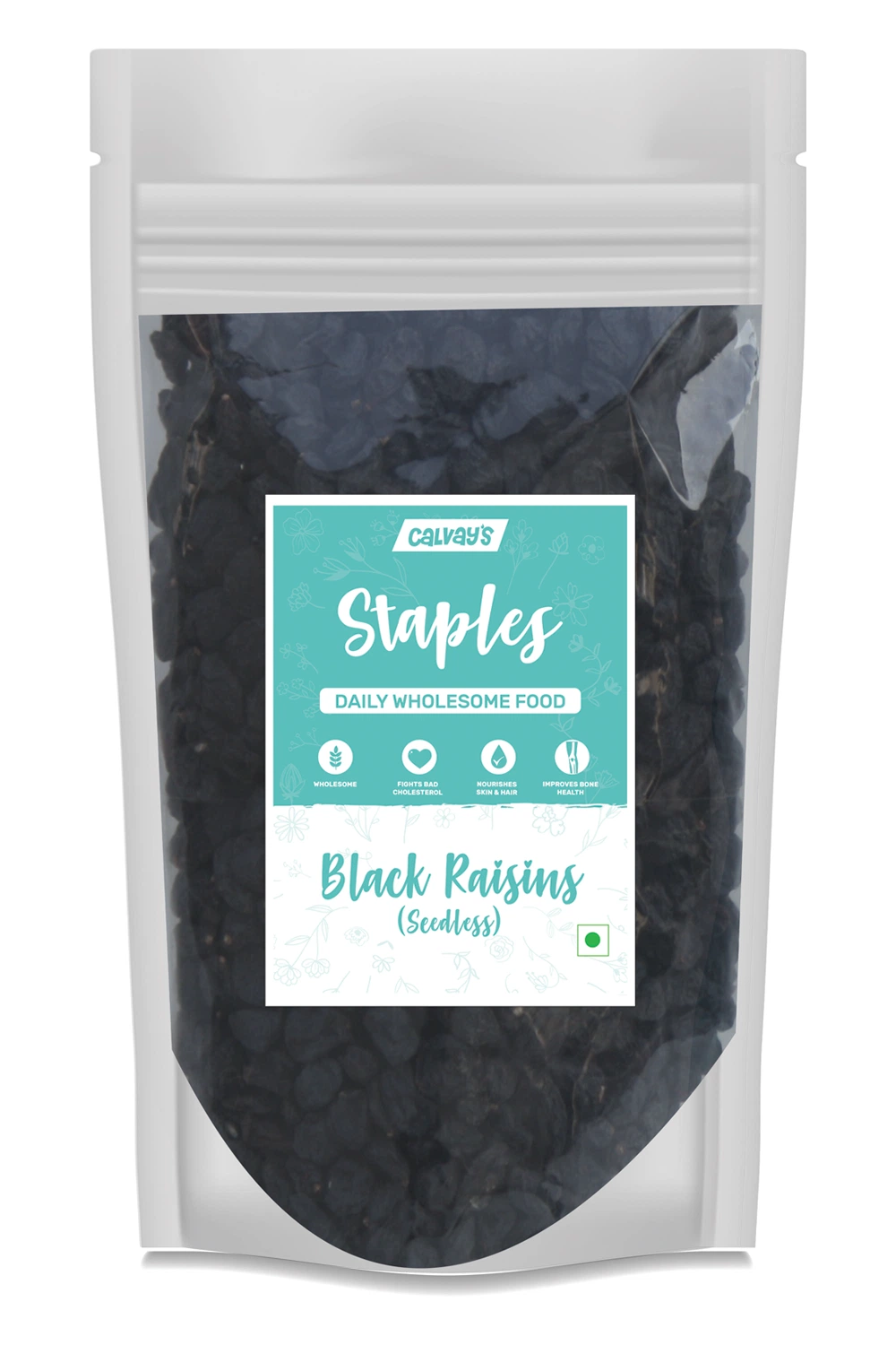 Image of Black Raisins 750g front